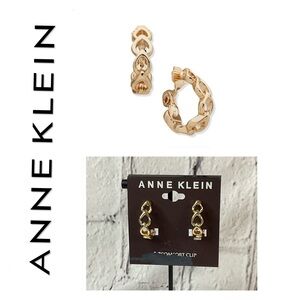 🐘🐘💓 Anne Klein EZ Comfort Hoop Earrings
